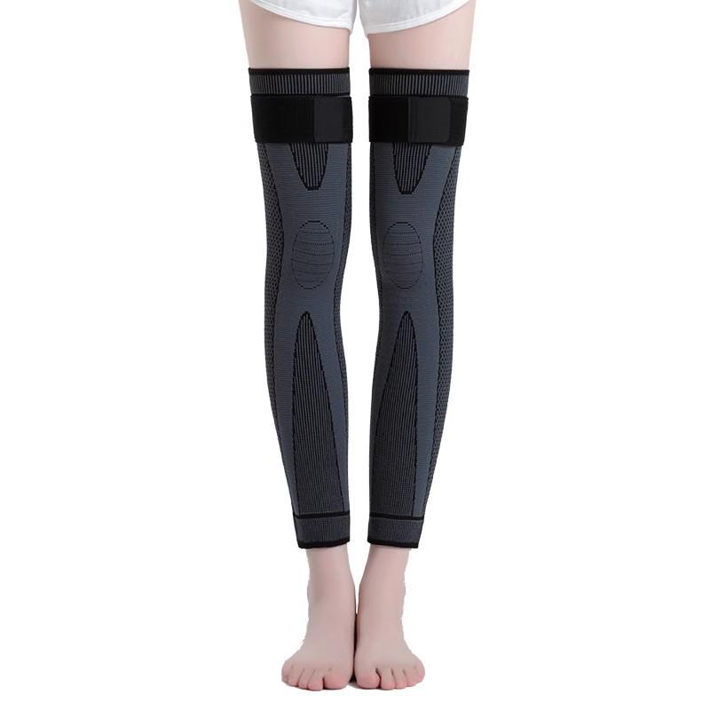 Kompresní kolenní bandáž s pelyňkem proti sklouzávání pro muže a ženy - Hřejivá a podpůrná pro staré studené nohy