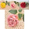 Silk Rose Fake Flower Bouquet For Outdoor Decor And Special Occasion Gifts
