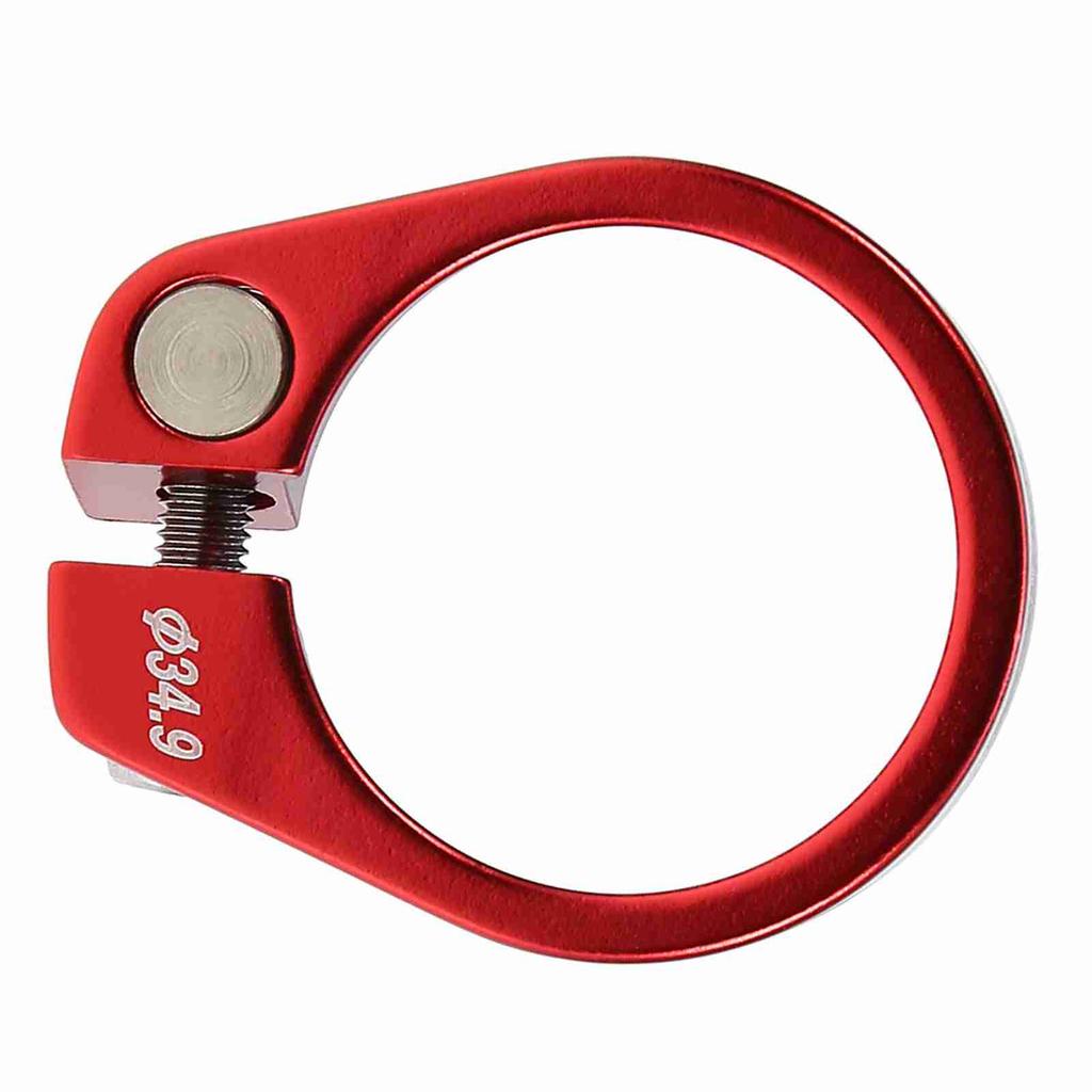 5Colors 34.9mm Aluminum Alloy Bicycle Seat Post Clamp Mountain Bike Seatpost Accessory