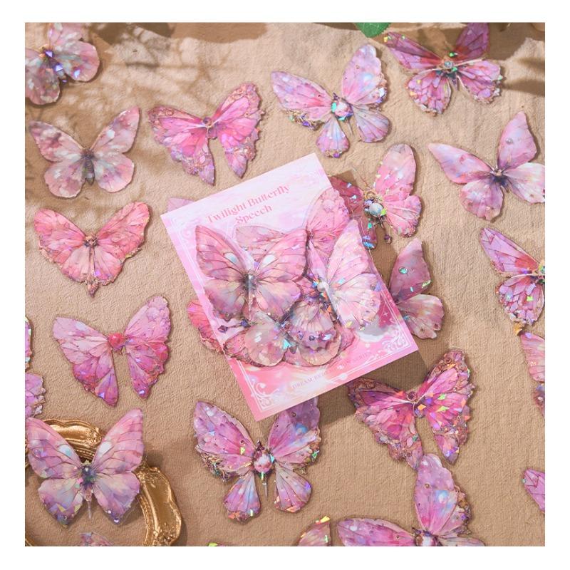 Zaomo Pet Sticker Pack Butterfly Theme Dream Rescue Series For Scrapbooking Diy