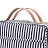 Compact Travel Makeup Cosmetic Bag, Waterproof Dry and Wet Large Capacity Toiletry Bag for Bathing