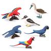 Simulation Animal Toy Bird Macaw Parrot Decoration