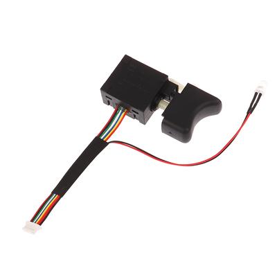 Dc Electric Drill Dustproof Speed Control Push Button Trigger Electric Wrench Switch 0.2A 42V Cordless Drill Switch 6*6*2Cm