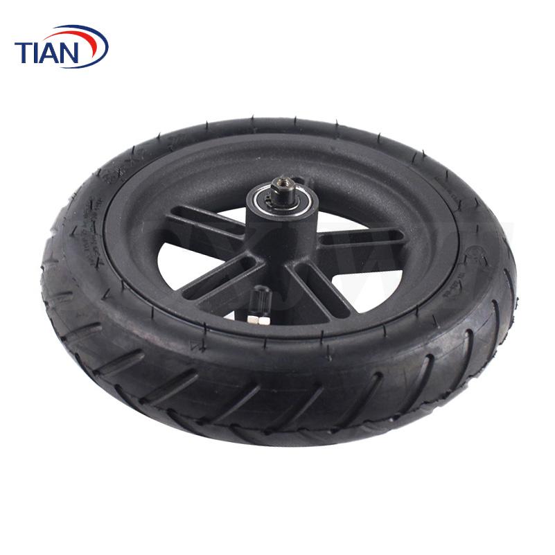 ABVE-8 1/2X2 Tire Rear Electric Scooter Repair Parts Electric Scooter 8 1/2X2 Tire Rear Solid Rubber Wheel Rim Repair Partsv wheel
