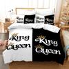 King Quen Lovers Beding Set Single Twin Ful Quen King-Sized Dimensionsd Dimensions Lover Oil Painting Bed Linen Set Aldult Kid Bedrom Duvetcover 012