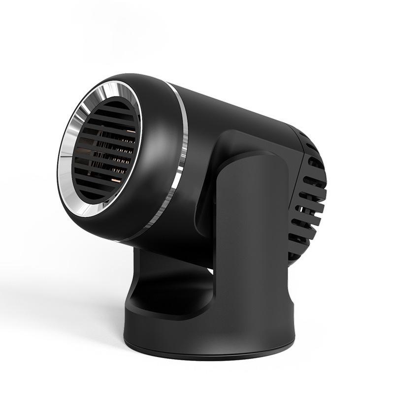 SEAMETAL 12V Car Heater Protable Air Heating Fan Energy Saving Fast Heating Defroster Demister 2 In 1 Dashboard Heater Fan Combo