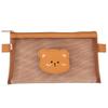 2025 New Japanese Style Little Bear Transparent Pencil Case - Cute, Large Capacity for Students