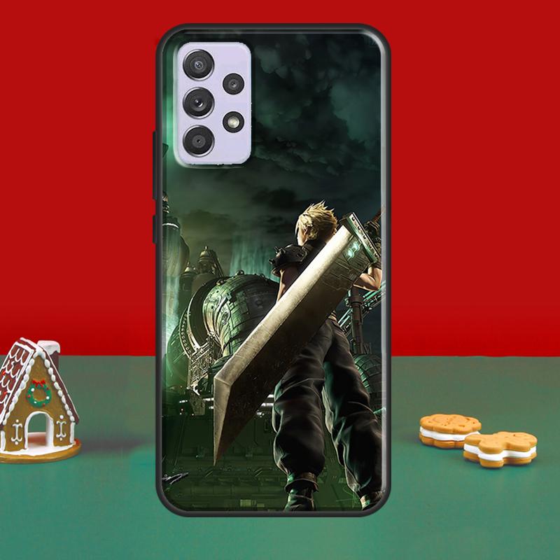 

Чехол для телефона Final Fantasy VII для Samsung A12 A22 A32 A42 A52 A72 A21S A52S A20e A31 A51 A71 A50 A70 Samsung A72