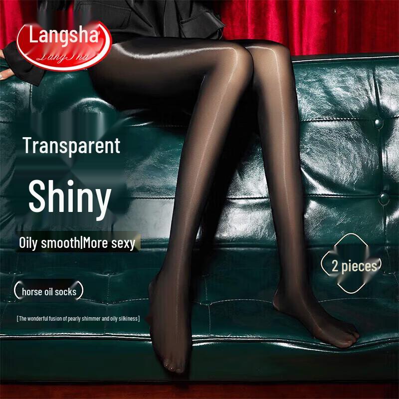 Lonsa Women's Ultra-Sheer Glossy Shaping Pantyhose