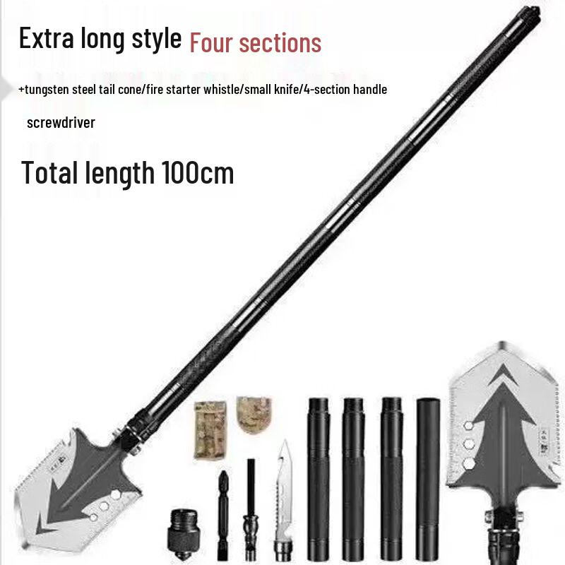 Multi-functional Foldable Entrenching Shovel