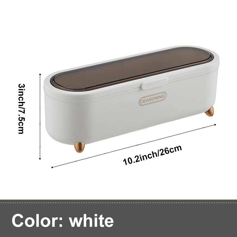 

Chopsticks Utensil Holder Multi-functional Household Chopsticks Basket Kitchen Tableware Spoon Storage Box Cutlery Storage Box білий