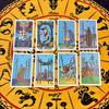Holographic Gold Foil Rider Tarot Deck - 78 Cards PET Plastic, Waterproof & Scratch-Resistant, with Paper Guidebook 12*7cm