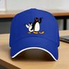 Cute Pingu and Pinga Sun Baseball Cap Spring FeUnisex Unisex  Print Hip Hop Hats Sunscreen Vintage Outdoor Sports Snapback Cap