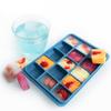 15 Grids Diy Ice  Cube  Mold Silicone Tray Cream Maker Kitchen Supplies