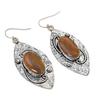 Natural Polychrome Jasper 925 Sterling Silver Jewelry Earring 2.56" ZS-1453