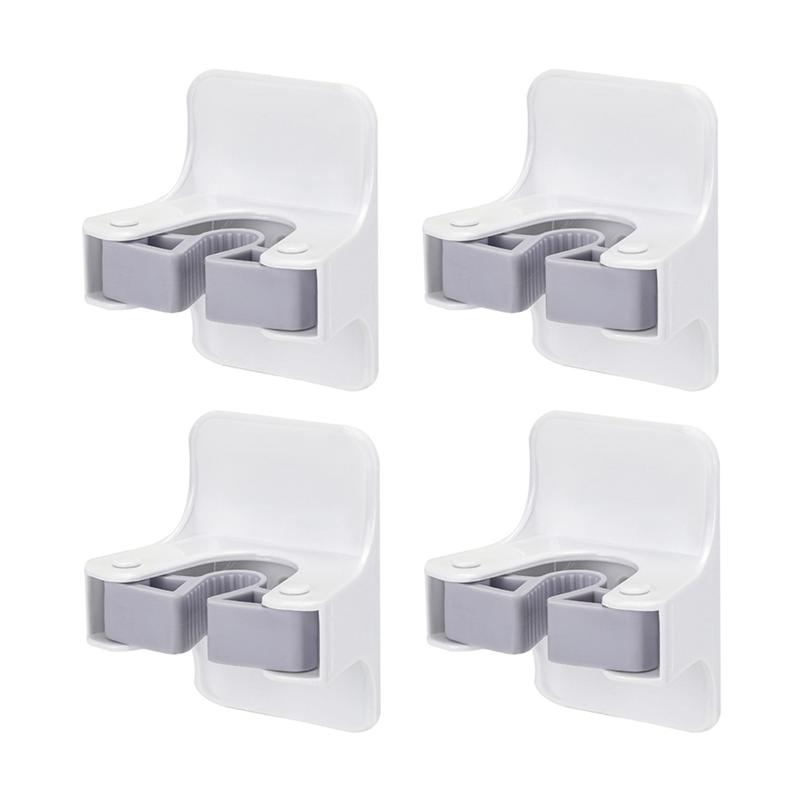 Good-Broom Holder Wall Mounted Broom Holder Traceless Strong Adhesive Hook Wall Rack Punch-Free Broom Holder Rack
