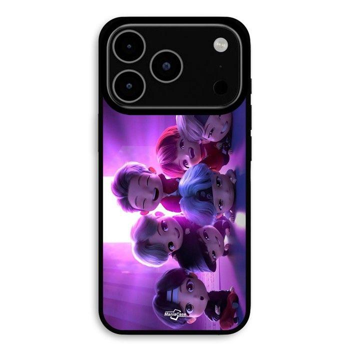 Coque Pour iPhone 17 Pro BTS groupe animation kpop Maniacase