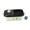 Shabu Pot and Griddle Jp Plug Cooking for Outdoor Birthday Party Green