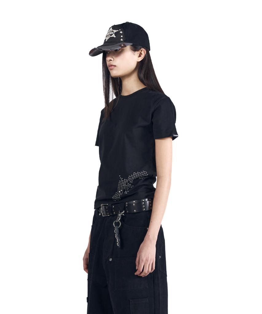 AAKAM Studded Pistol Half Top (Black)