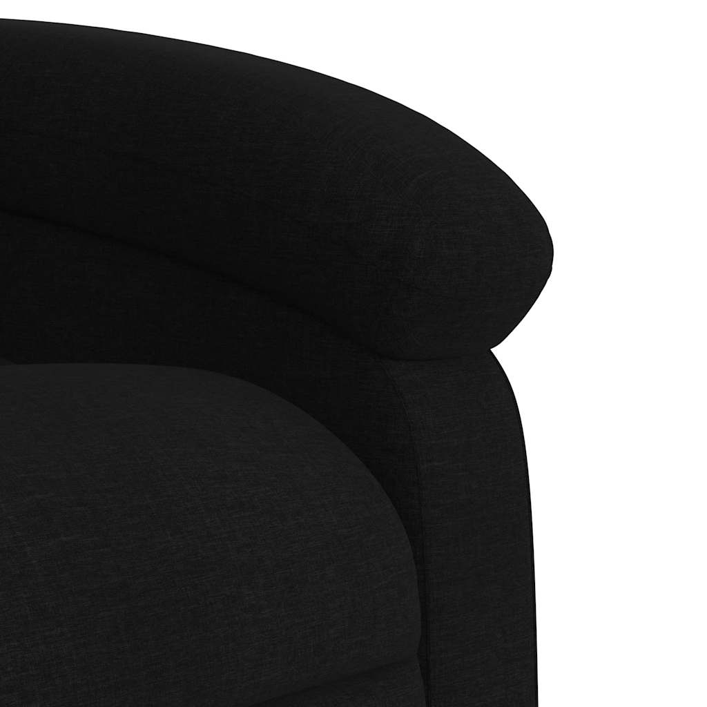 Relax Chair Black Fabric