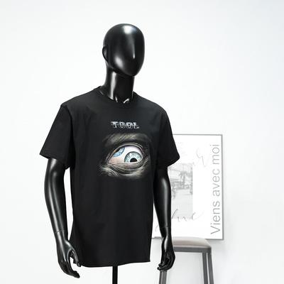 Tool Metal Band Album  Rock Eyes Print ShortSleeved Trendy Brand Personalized TShirt