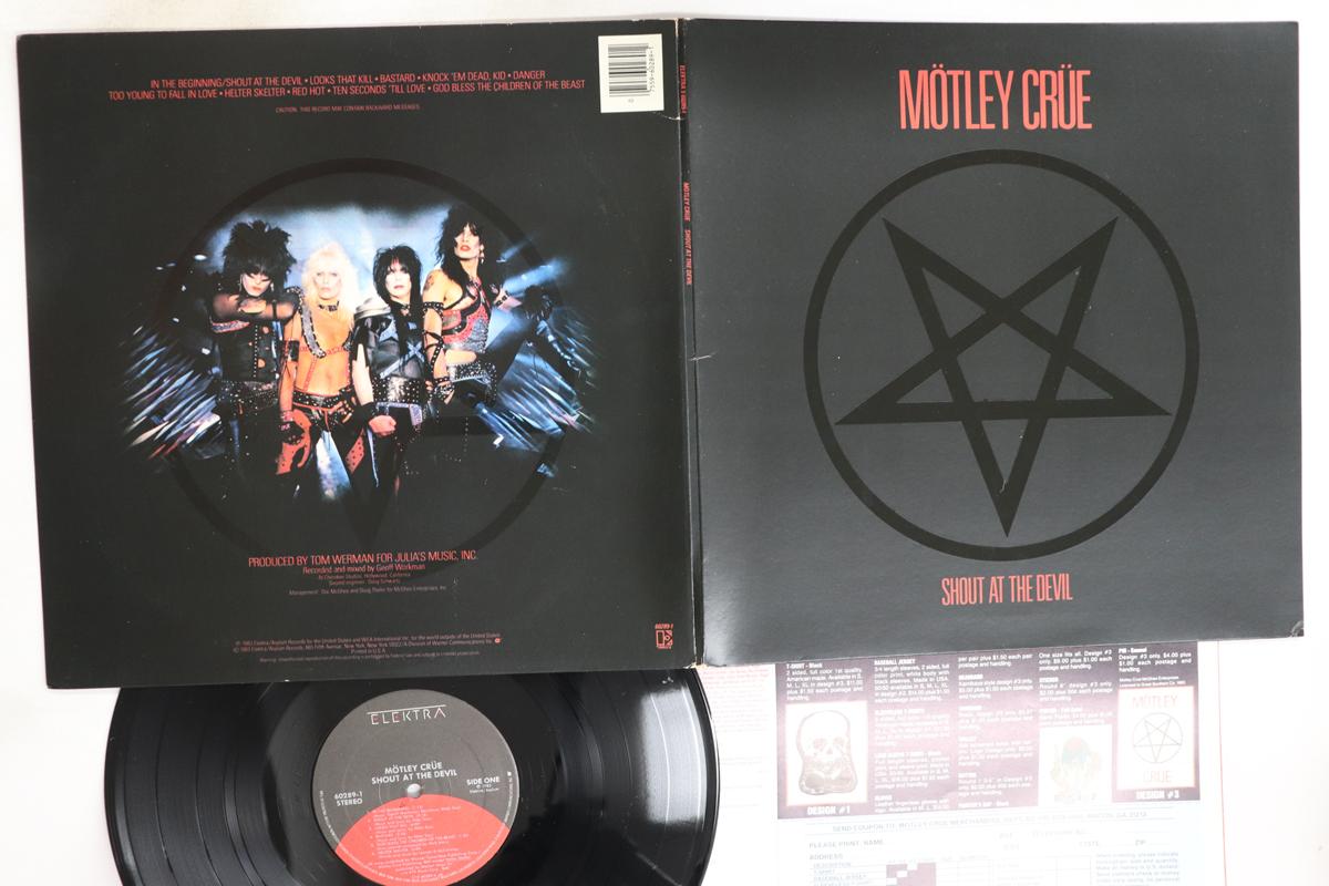 

LP Пластинка MOTLEY CRUE - Shout At The Devil 602891 ELEKTRA США Металл Б/У