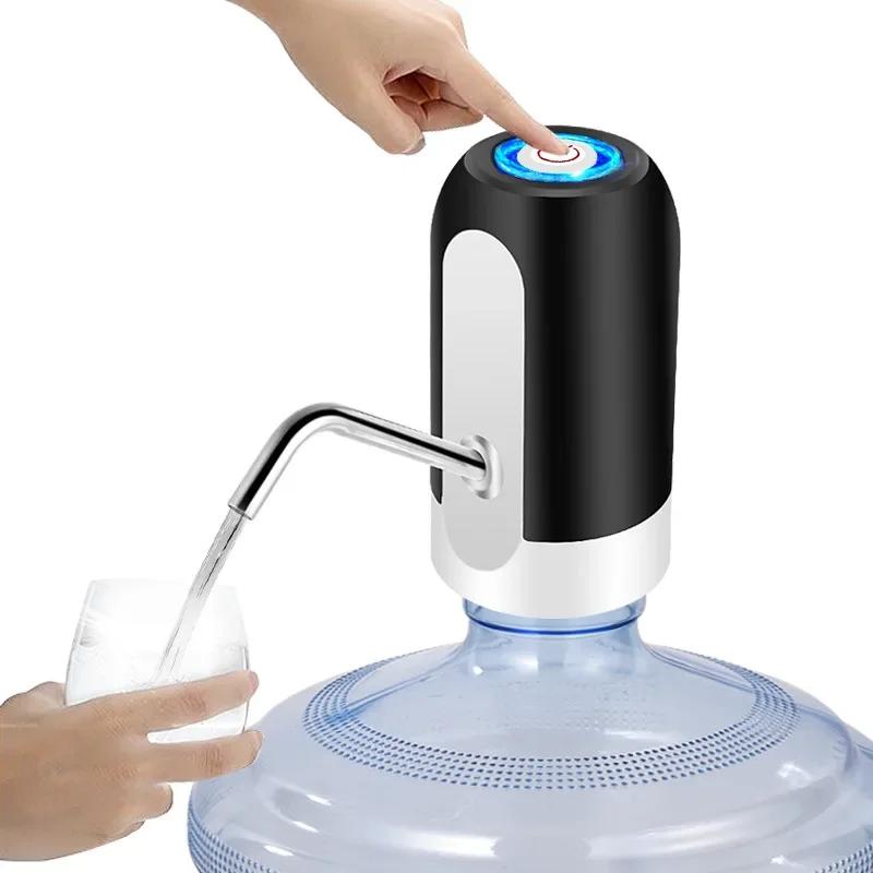 Elektrische Wasserpumpe Ballon Zuhause Garten Getränkeartikel Automatischer Schalter Trinkbrunnen Ein Klick Küche Esszimmer USB-Aufladung
