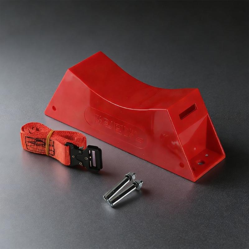 Heavy Duty ABS Gas Bottle Holder Wall Mounted With Safety Strap For Laboratory Hospital Factory Use Easy Installation