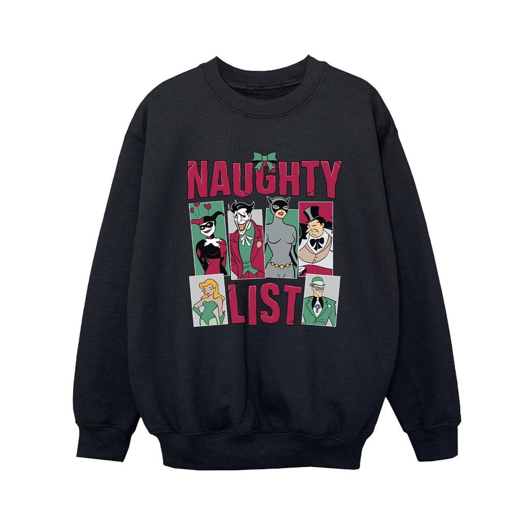 Batman Boys Naughty List Sweatshirt