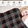 GTI tartan Throw Blanket Soft Plush Plaid cosplay anime christmas gifts Retros Blankets throw blanket  blankets for beds