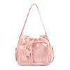 Schoolbag Baby Bag Drawstring Backpack Women's 1011 New Star Bar Pain Bag Shoulder Bag Large Capacity Tote Bag Messenger Bag