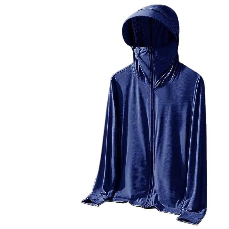 Unisex Ice Silk Cooling Sun Protection Lightweight Quick-Dry Sportswear for Outdoor Fishing