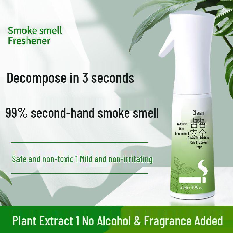 Indoor Air Purifying Spray: Eliminates Car Smoke and Freshens Living Spaces