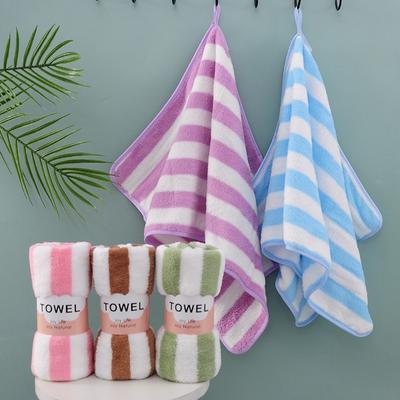 Mercan Polar Havlular, Banyo Havluları, Emici Ev Öğrenci Yurdu Geniş Şerit Havlular