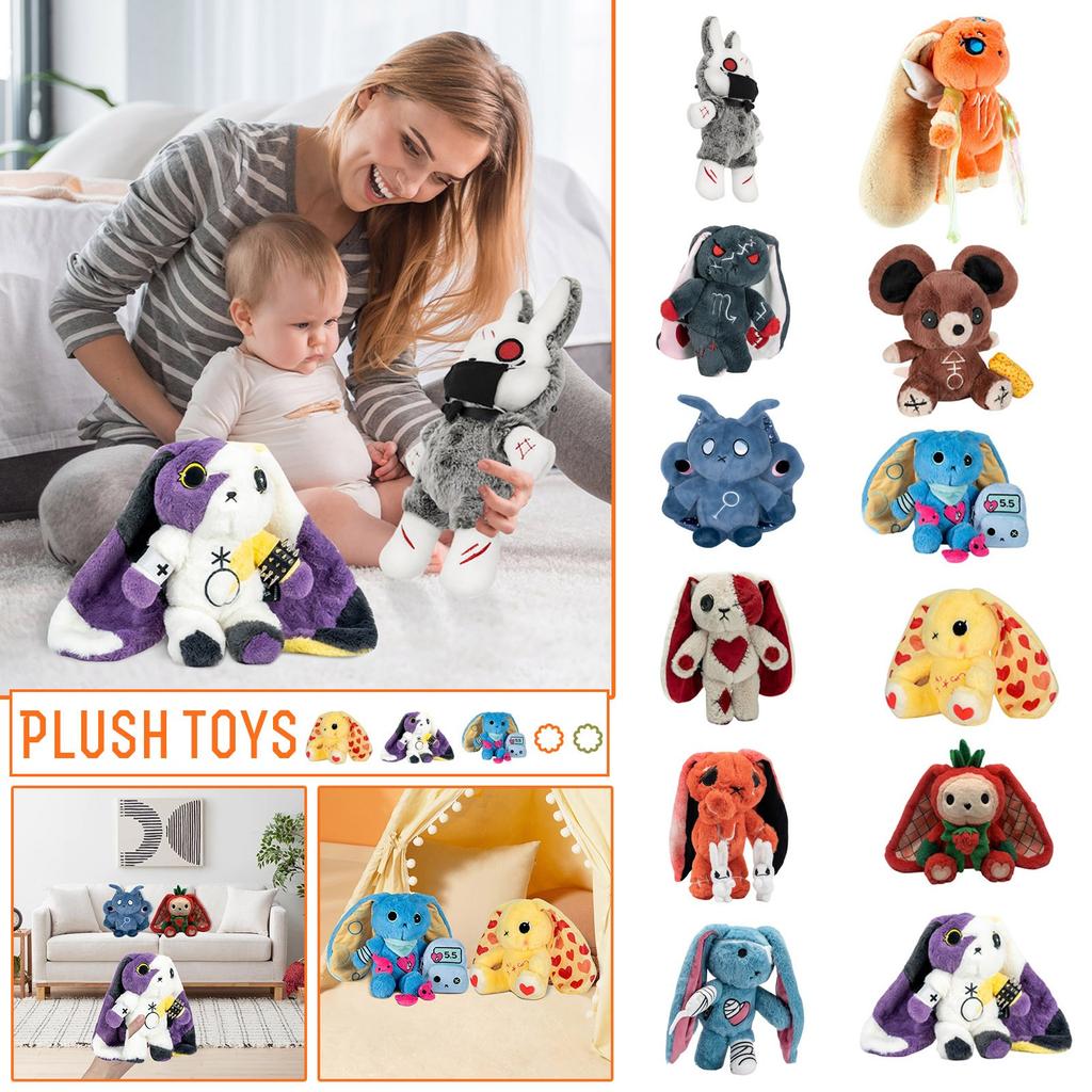 Cute Plush Doll Toy Gift Parent-Child Interactive Cartoon Children'S Rag Doll Toy