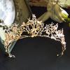 Bar Mitzvah Crown Metal Princess Crowns Rhinestone Bride Tiaras Retro Crown  Wedding