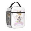 Sarah Kay Girl Country Life Cartoon Thermal Insulated Lunch Bag School Reusable Bento Box Cooler Thermal Food Box