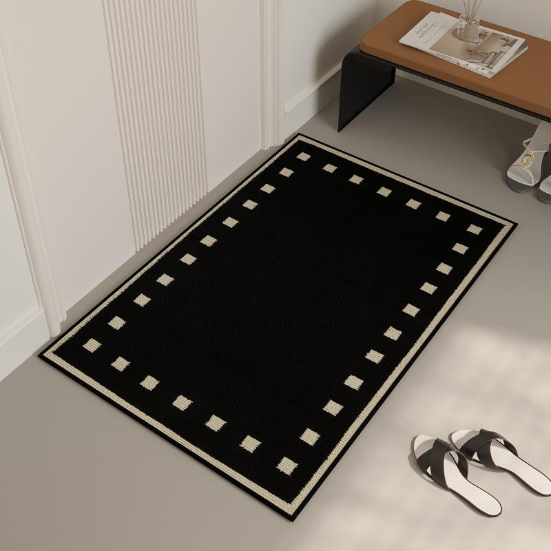 Eingangstürmatte Der Eingangsbereich Schmutzabweisend Mittelalterlicher Teppich Fußmatte Tür-Trittmatte Zuhause Retro-Matte Halbrunde Fußmatte