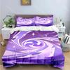 Moda Popolare Gioco G-Genshin Elementi Stampa Biancheria da Letto Set Copripiumino Coperta Letto Set Biancheria da Letto Regalo di Lusso