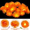 Orange Marigold Garland Lights String Lights for 10LED/30LED Thanksgiving