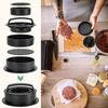 Burger Press Hamburger Patty Maker Slider Press Stuffed Regular Patties Cookery Mold 3 In 1 Non Stick Kitchen Barbecue Tool