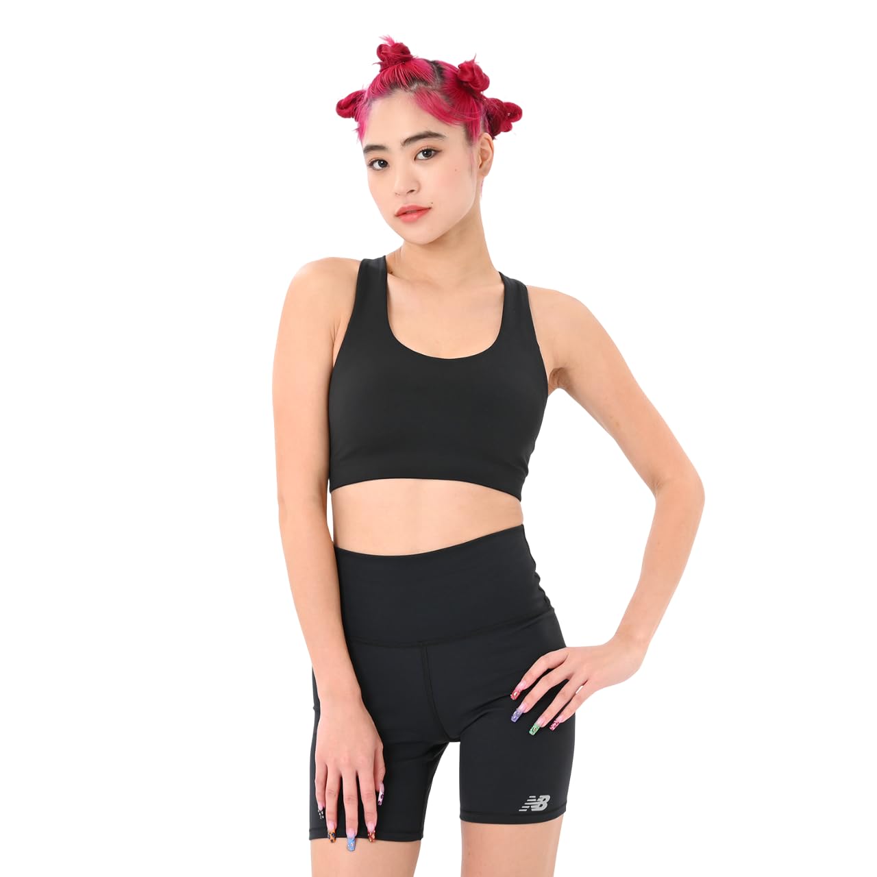 

NB Define Training Bra Sports Bra BK [New Balance] (WB51053) Women s (Black)
