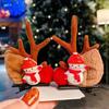 Xmas Ornaments Elk Ear Pine Cone Hairpins Hair Accessories Merry Christmas Decor Antler Hairpin
