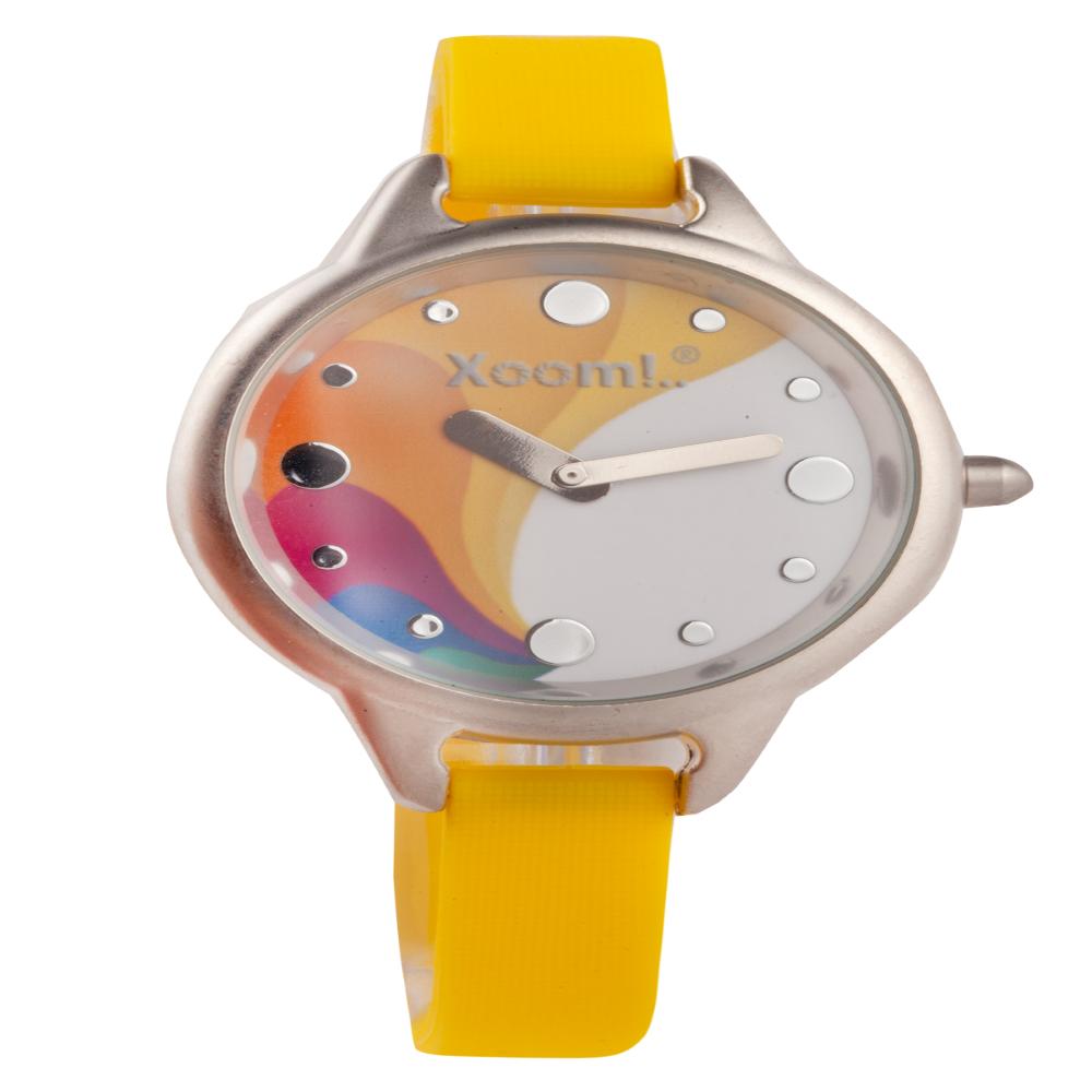 

Xoom 92510222 Wristwatch, Waterproof, Stainless Steel , Silicon Strap, Durable