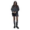 2025 Autumn Women's Knitted Sweater and Skirt Set with Round Neck and Long Sleeves