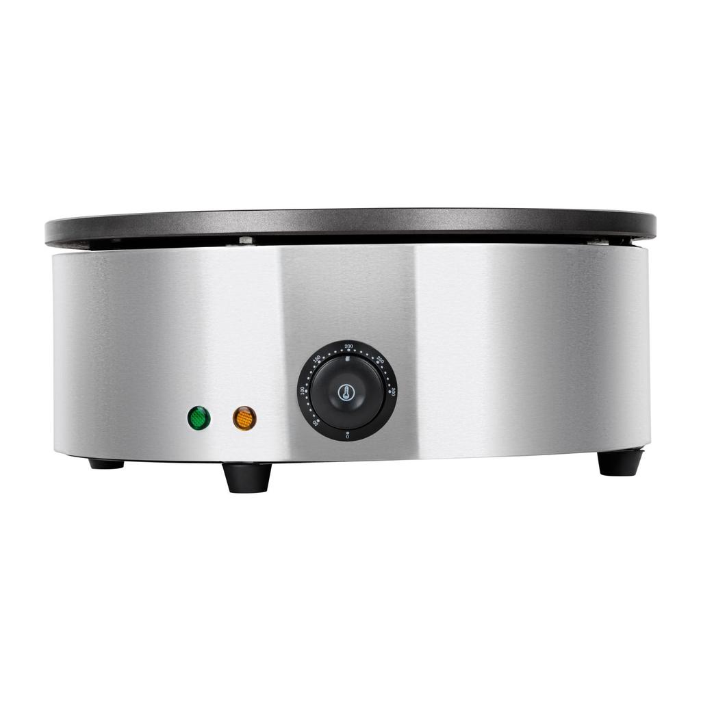 Round Pancake Maker, Teflon-coated, Diameter 40cm