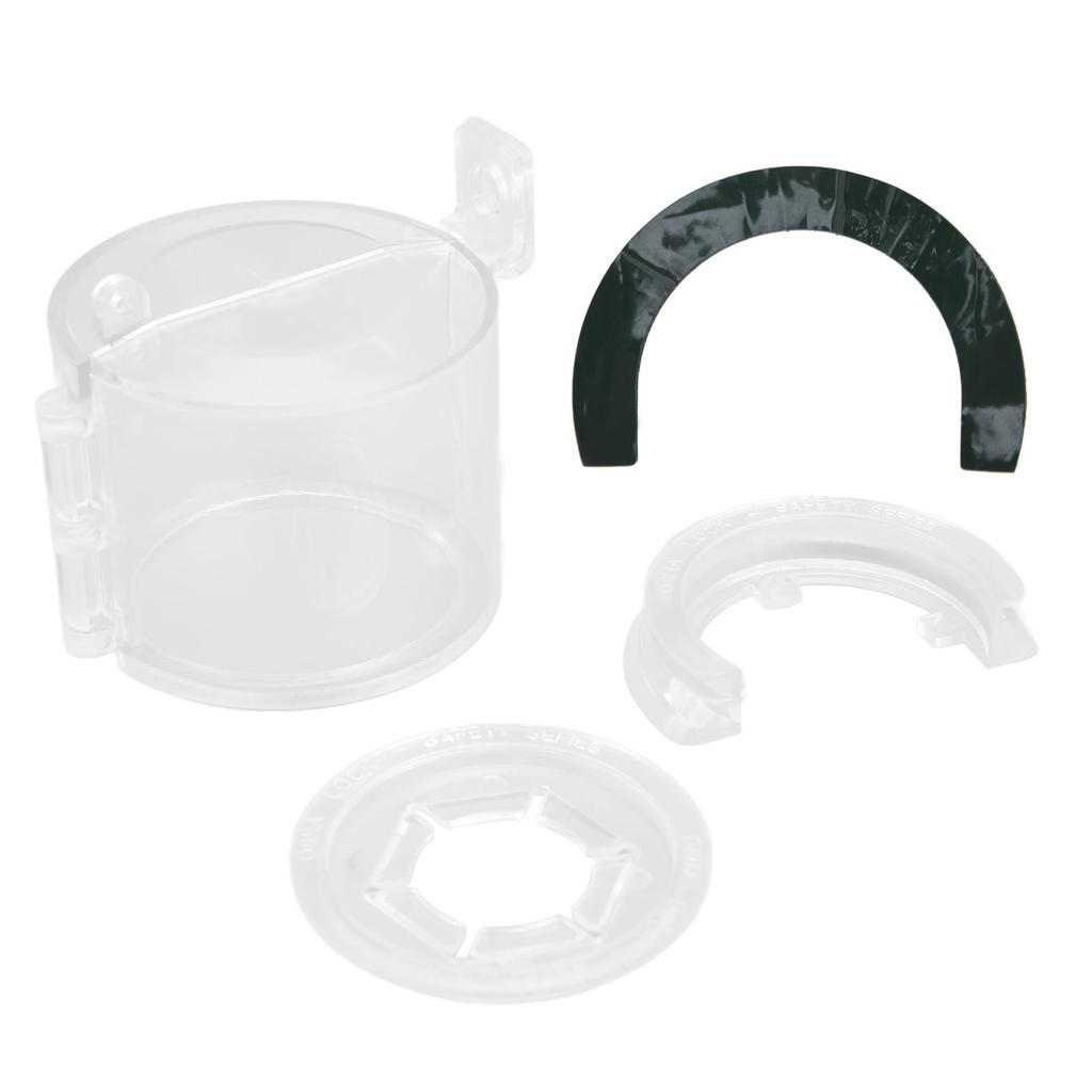 Push Button Switch Guard Case Transparent Emergency Stop Switch Protective Cover 22mm 0.87in for Industry