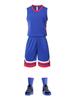 Summer College Student Tank & Short Sleeve Basketball Uniform for Outdoor Training and Fitness