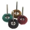 10 Stück Mini-Bohrer Schleifbürste Nylon Polierrad mit 3 mm Schaft