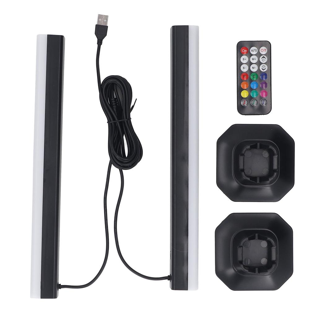 Bară luminoasă RGB Smart Sincronizare Muzică RGB IC LED Bară Luminoasă Alimentată USB Iluminare Ambientală Telecomandă Col
